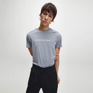 Calvin Klein pánské šedé triko - M (P2D)